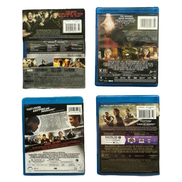 Blu-Ray + DVD Action Movie Bundle Guy Flicks - Picture 2 of 6